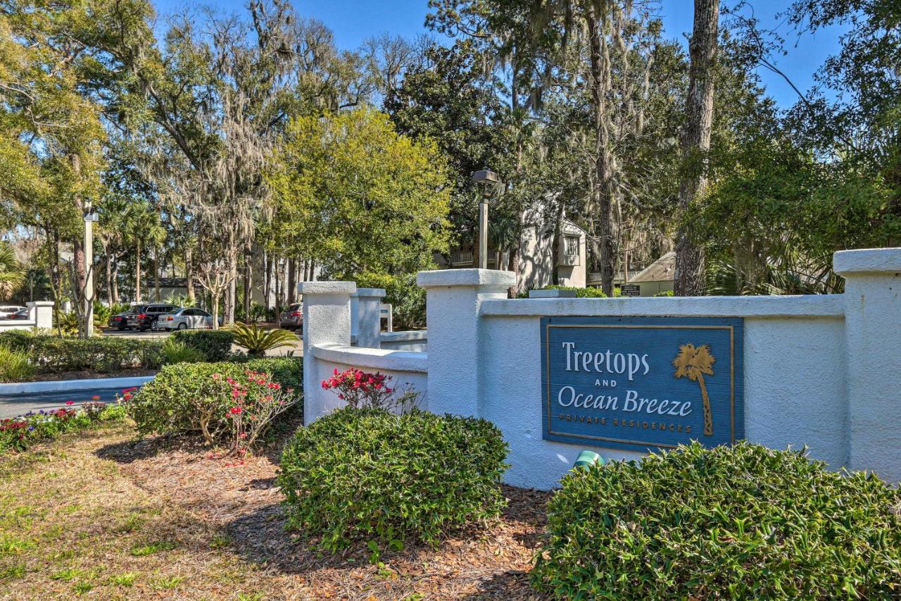 Coastal Oasis With Pool - Walk To Coligny Beach Park Hilton Head Island Zewnętrze zdjęcie